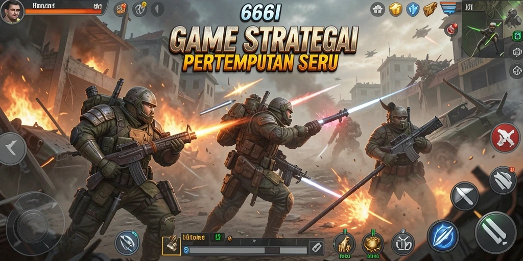 Tampilan gameplay <strong>666I</strong> dengan pertempuran yang mendebarkan.
