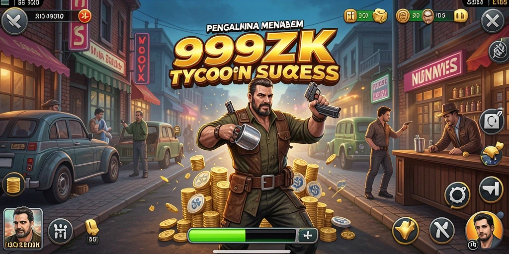 Tampilan gameplay Tycoon yang menarik dan penuh strategi.