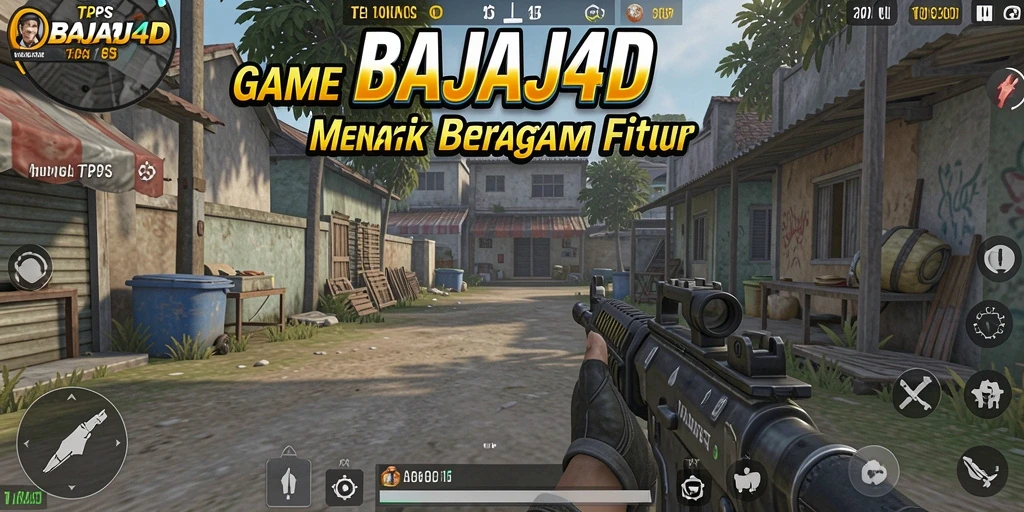 Tampilan gameplay seru di BAJAJ4D dengan aksi tembak-menembak yang mendebarkan.