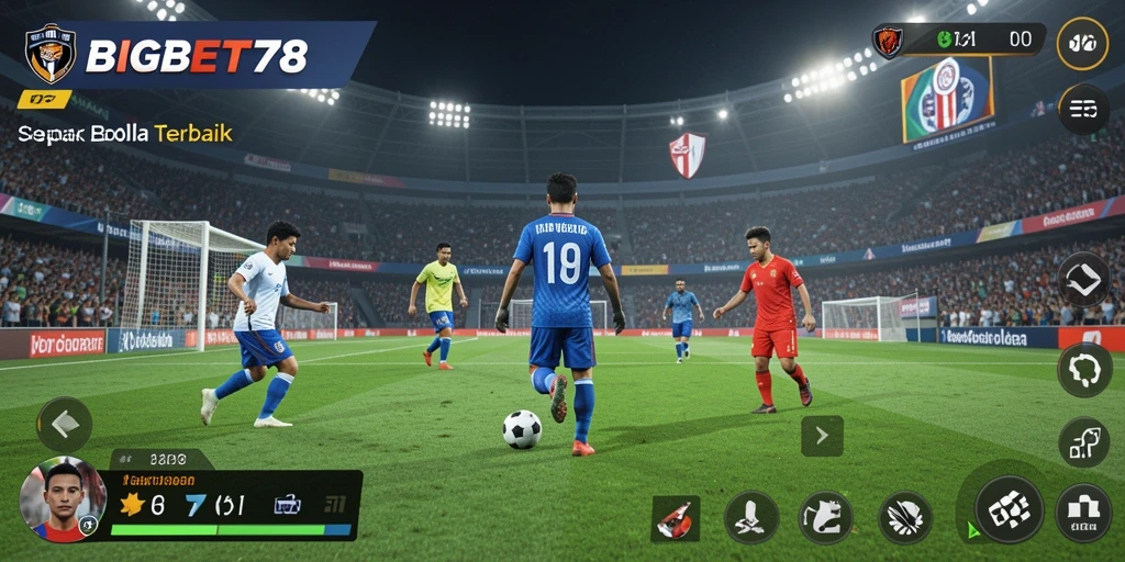 Tampilan gameplay seru dan menarik di BIGBET78.
