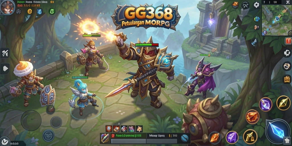 Screenshot gameplay GG368 dengan aksi seru dan grafis menakjubkan.