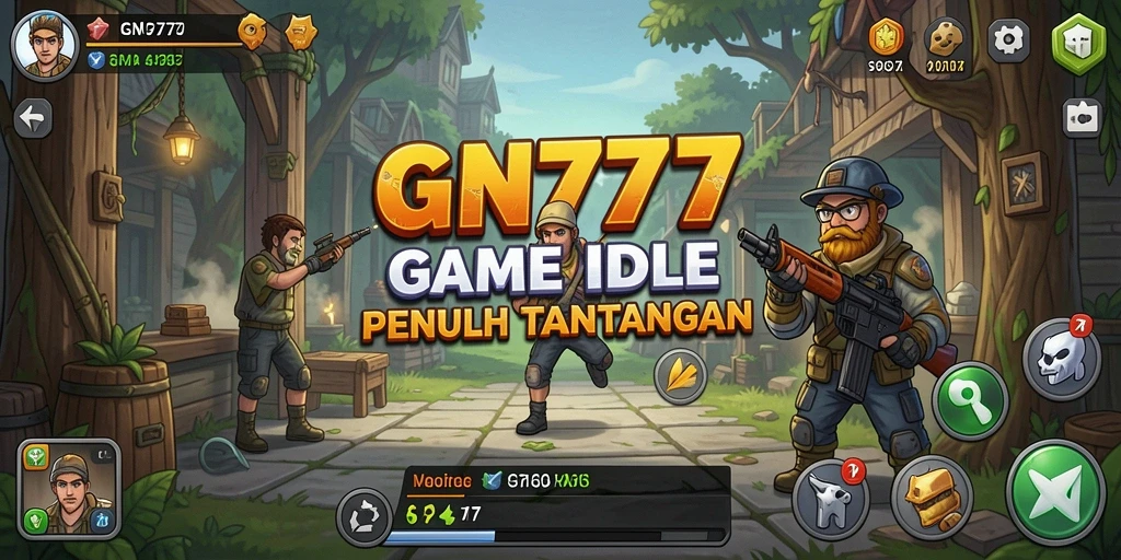Tampilan screenshot GN777 menunjukkan momen seru dalam gameplay Idle.