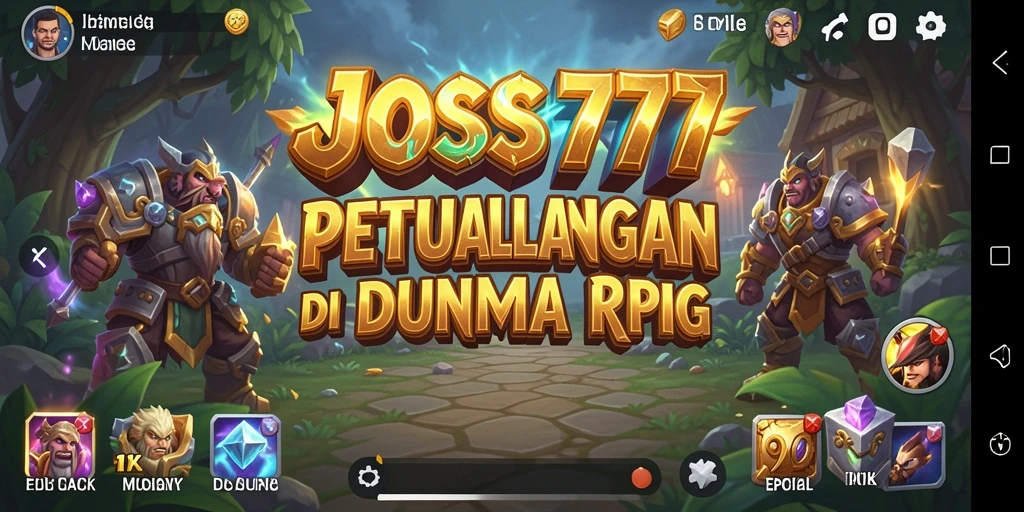 Tampilan gameplay JOSS777 yang menarik dan penuh aksi.