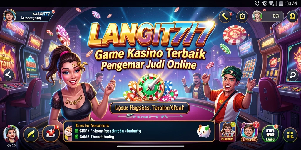 Tampilan gameplay seru di LANGIT77 dengan grafik yang menarik.