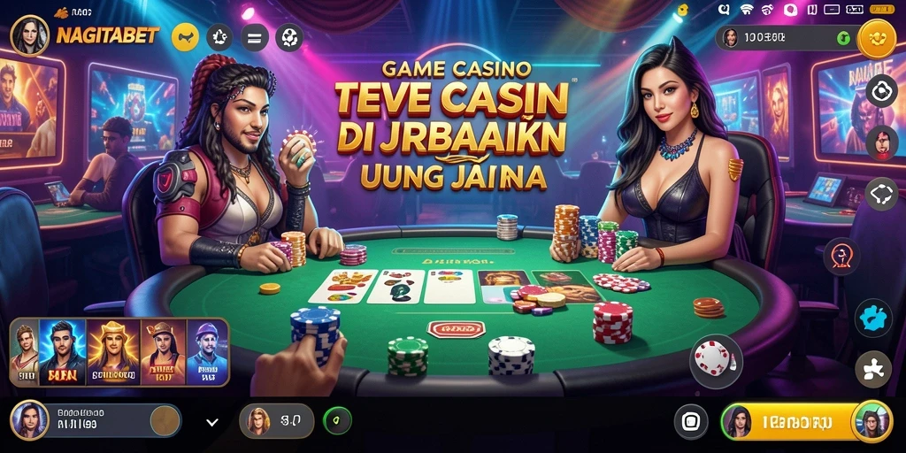 Tampilan gameplay dari NAGITABET yang mendebarkan dan interaktif.