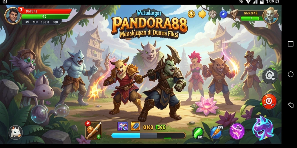 Tampilan gameplay menakjubkan dari PANDORA88 dengan pemandangan menawan.