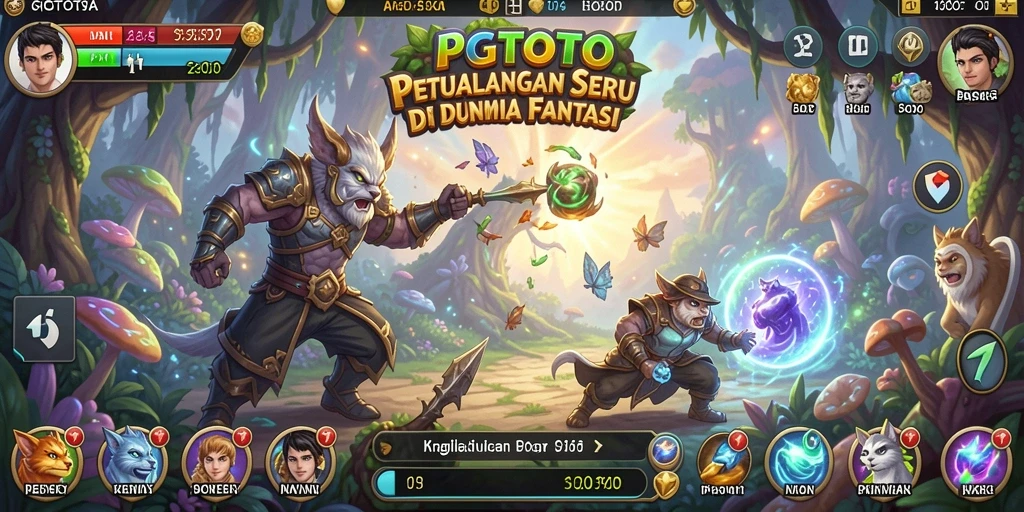Tangkapan layar utama PGTOTO menampilkan aksi seru dalam eksplorasi petualangan.