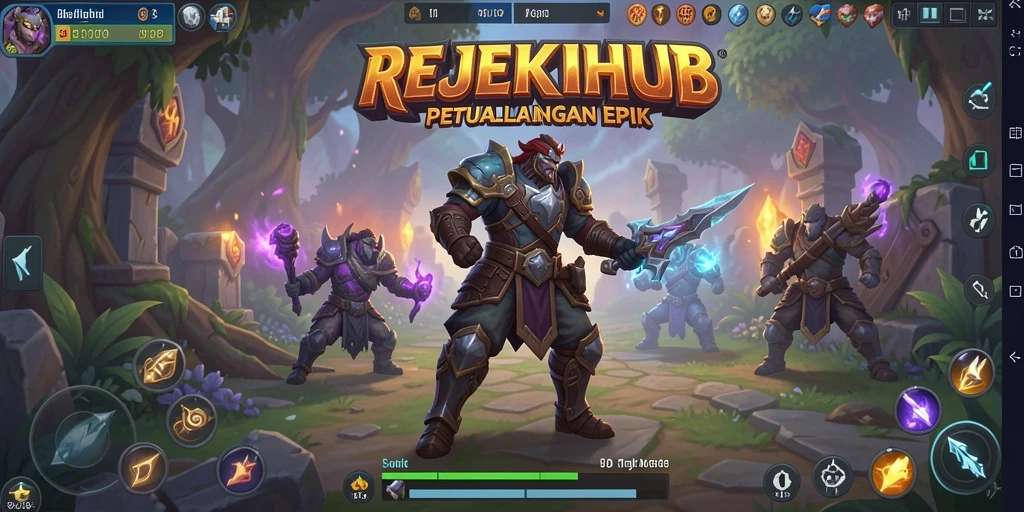 Screenshot gameplay REJEKIHUB yang menampilkan aksi seru dalam dunia ARPG.