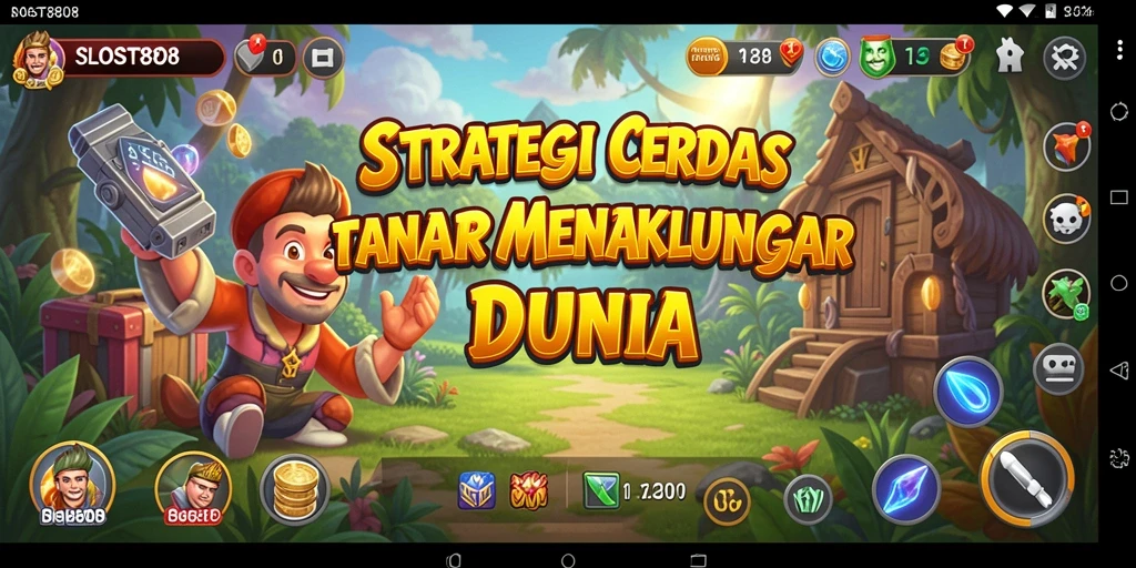 Tampilan dinamis dan intens dari gameplay SLOST8808.